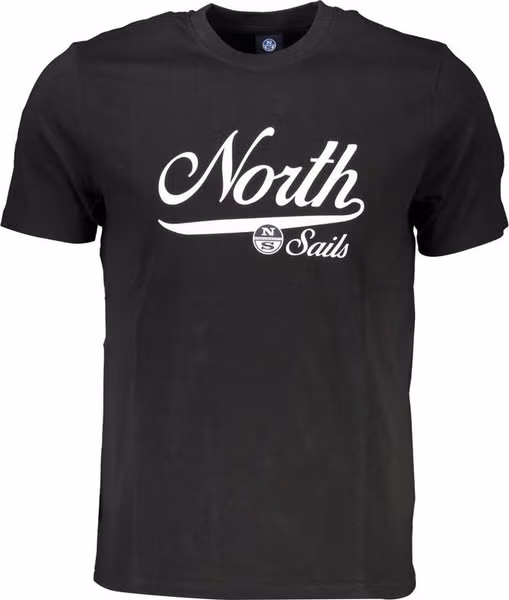 Black Cotton Men T-Shirt