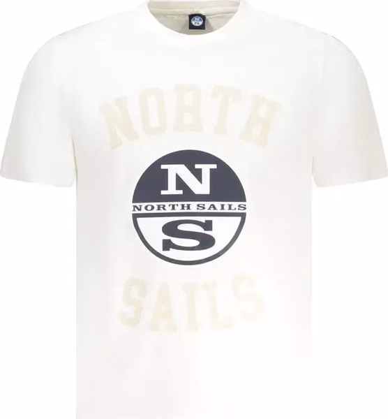 White Cotton Men T-Shirt