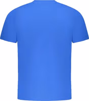 Blue Cotton Men's T-Shirt 2