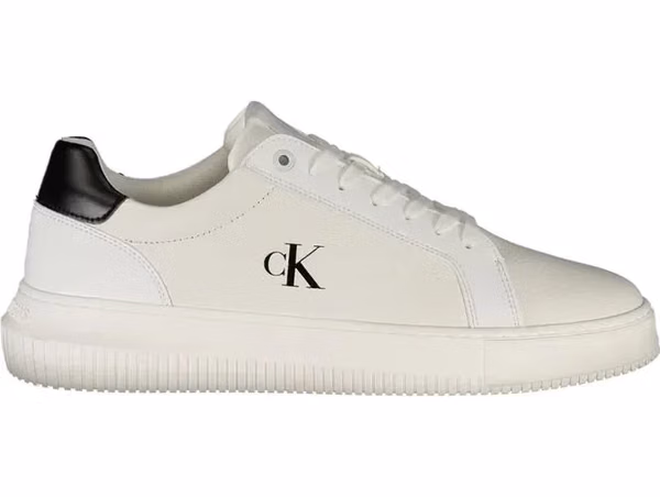 Bianco Polyurethane Men Sneaker