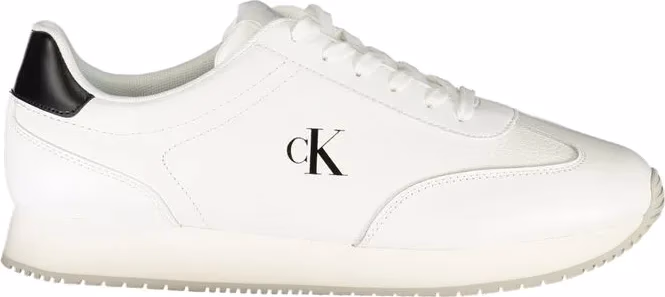 Bianco Polyurethane Men Sneaker