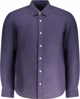 Blu Linen Men Shirt 1