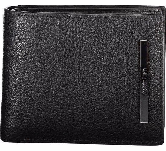 Black Leather Men Wallet