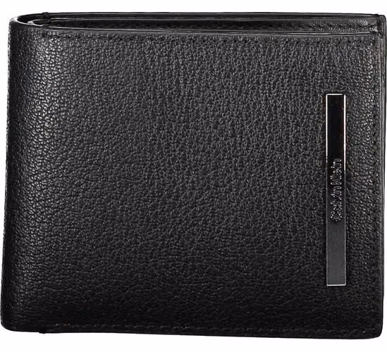 Black Leather Men Wallet