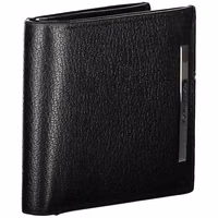 Black Leather Men Wallet 3