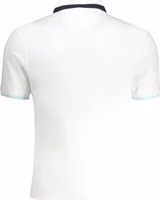 White Cotton Men's Polo Shirt 2