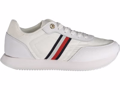 White Leather Women Sneaker