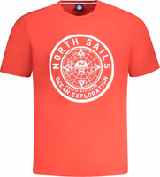 Red Cotton Men T-Shirt 1