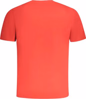 Red Cotton Men T-Shirt 2