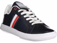 Blue Leather Men Sneaker 2