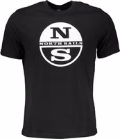 Black Cotton Men's T-Shirt 1