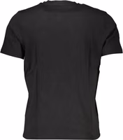 Black Cotton Men's T-Shirt 2