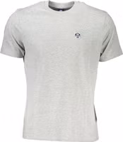 Grigio Cotton Mens T-Shirt 1