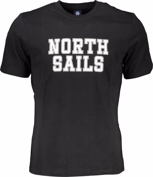 Black Cotton Men's T-Shirt