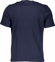 Blue Cotton Men T-Shirt 2