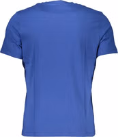 Blu Cotton Men T-Shirt 2