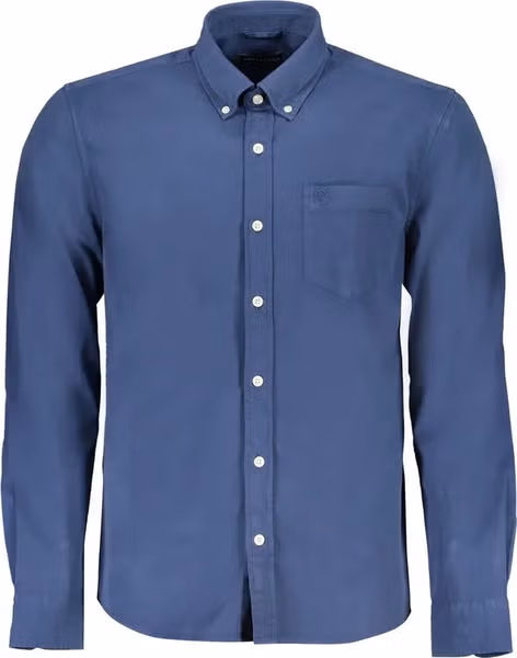 Blue Organic Cotton Men Shirt