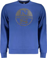 Blue Cotton Men Sweater 1