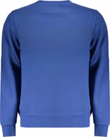 Blue Cotton Men Sweater 2