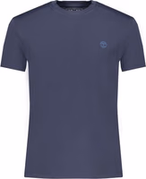 Blue Cotton Men's Slim-Fit T-Shirt 1