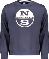 Blue Cotton Men Sweatshirt 1