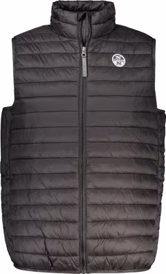 Nero Poliammide Men's Gilet