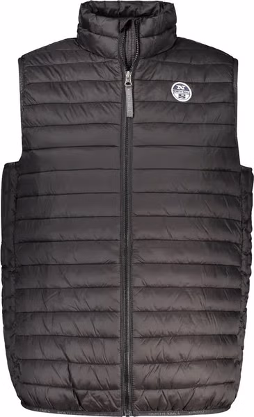Nero Poliammide Men's Gilet
