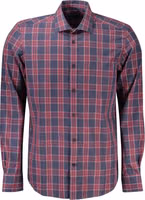 Blue Cotton Men's Shirt 1