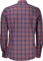 Blue Cotton Men's Shirt 2