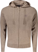 Marrone Poliammide Men's Cardigan 1