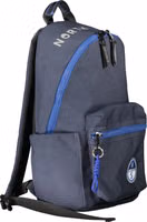 Blu Polyester Men Backpack 3