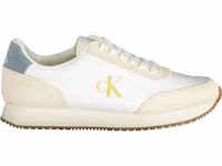 White Polyester Men Sneaker 1