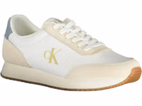 White Polyester Men Sneaker 2