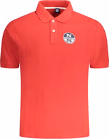Red Cotton Men Polo 1