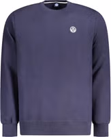 Navy Cotton Men Sweatshirt 1