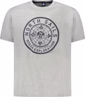 Grigio Cotton Mens T-Shirt 1