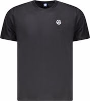 Black Cotton Men T-Shirt 1
