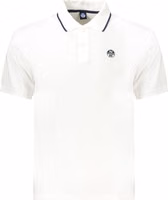 White Cotton Men Polo-Shirt 1