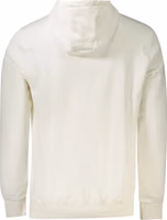 White Cotton Men's Hooded Sweatshirt 2