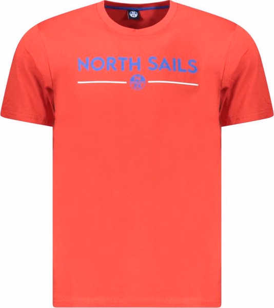 Red Cotton Men T-Shirt