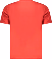 Red Cotton Men T-Shirt 2
