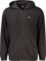Black Cotton Men's Hoodie Sweatshirt 1