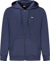 Blue Cotton Men's Hooded Sweatshirt 1