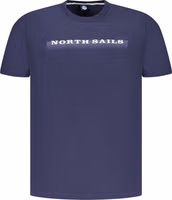 Blue Cotton Men's T-Shirt 1