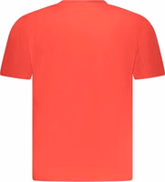 Red Cotton Men T-Shirt 3