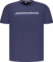Blue Cotton Men's T-Shirt 2