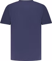 Blue Cotton Men's T-Shirt 3