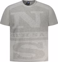 Grigio Cotton Mens T-Shirt 1