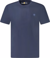 Blue Cotton Men T-Shirt 1