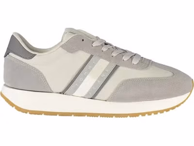 Grigio Polyurethane Men Sneaker
